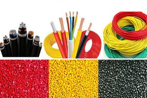 Hạt nhựa PVC dùng cho sản xuất dây cáp điện
